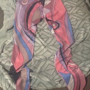 Colorful Abstract Pattern Leggings